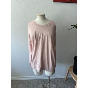 Quince Cashmere Light Pink Sweater  NWT